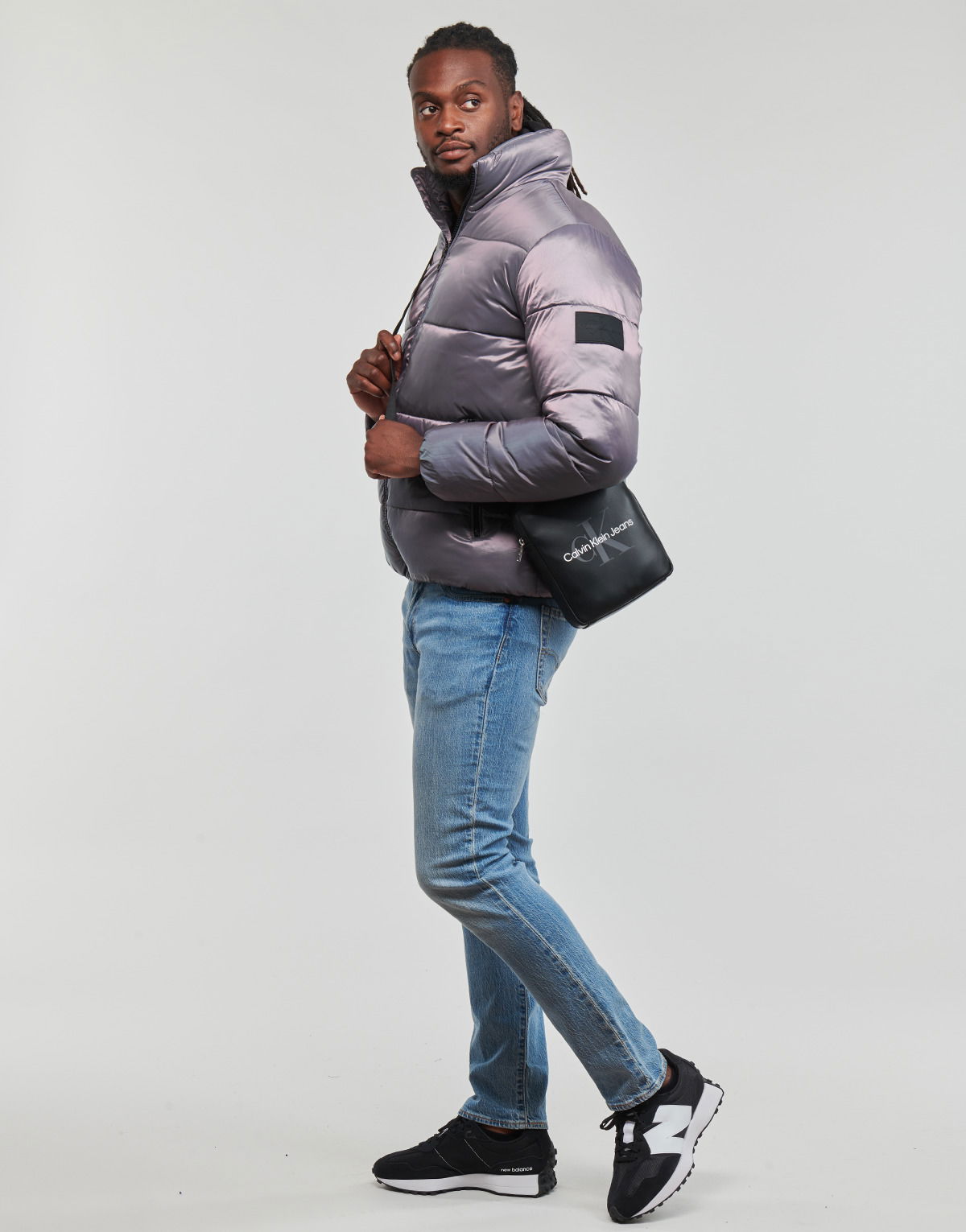 Prešívaná bunda CALVIN KLEIN Puffer Jacket Fialová | J30J324081-VAC, 1