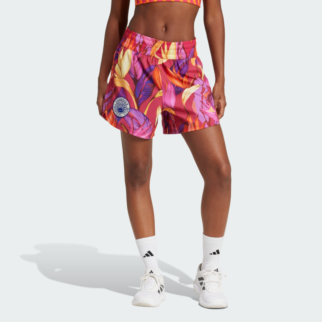 Šortky adidas Performance adidas x FARM Rio Pacer Shorts Rôznofarebný | JD6279, 0