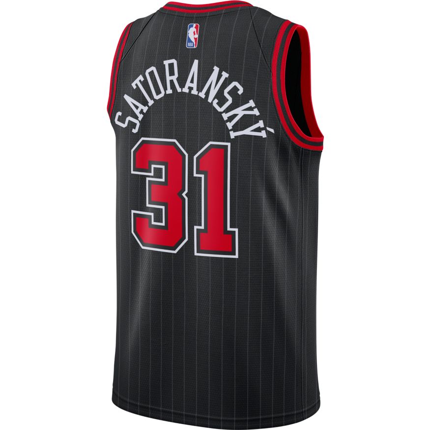 Dres Jordan Tomáš Satoranský Bulls Statement Edition 2020 Jersey Čierna | CV9472-011, 1