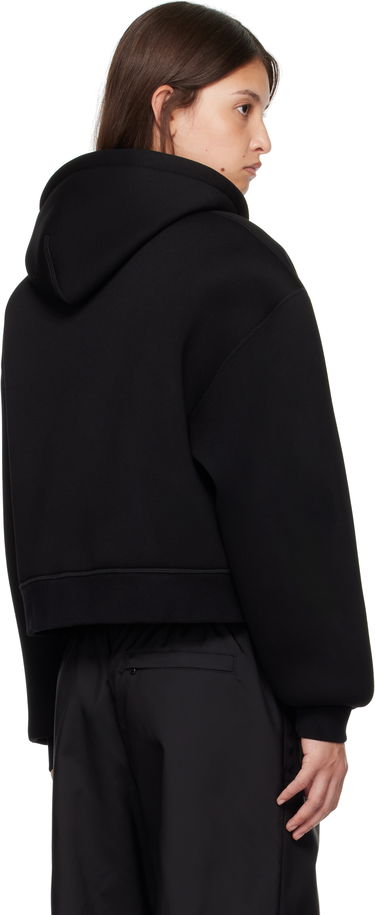 Mikina WARDROBE.NYC WARDROBE.NYC Bonded Zip Hoodie Čierna | W1093F24BJ, 2