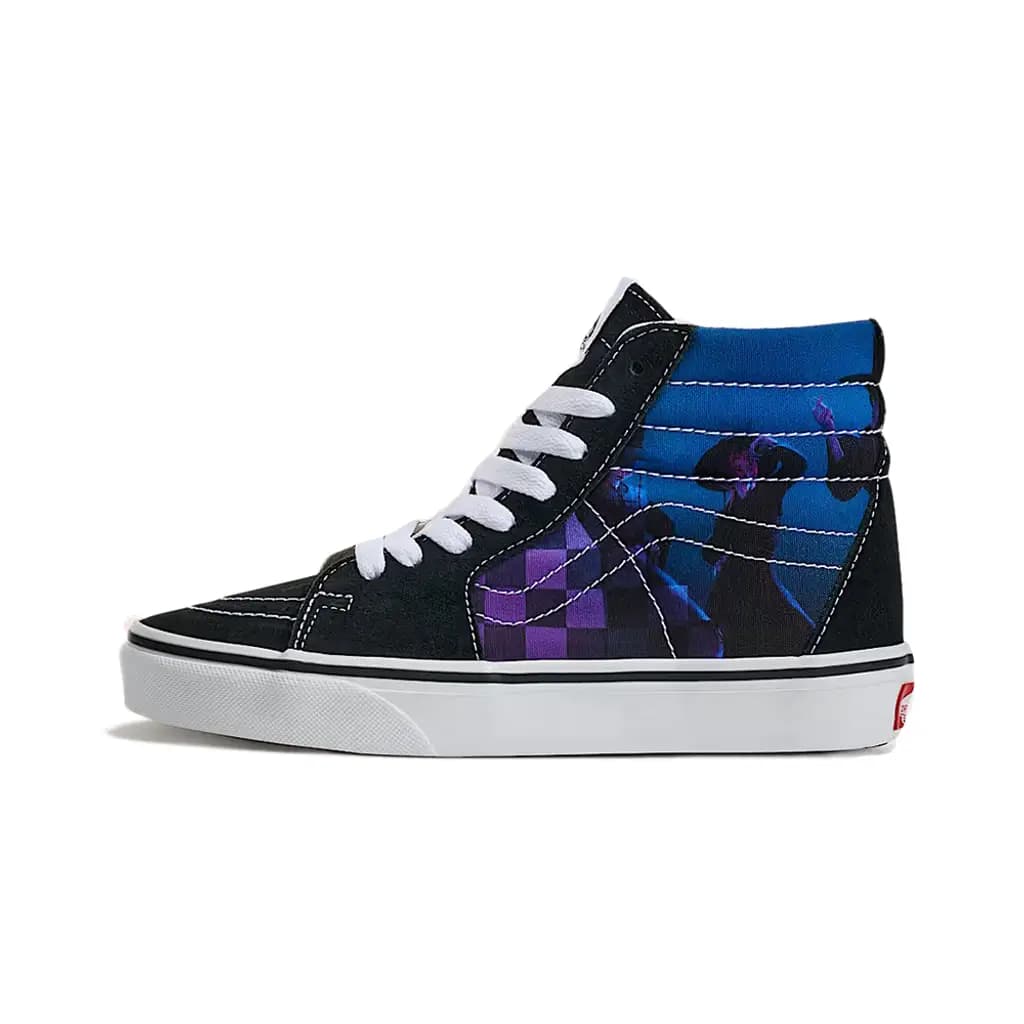 Tenisky a topánky Vans KPop Demon Hunters x Sk8-Hi GS "Black Blue" Modrá | VN000V68Y61, 0
