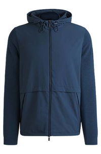 Knitted Panel Softshell Jacket