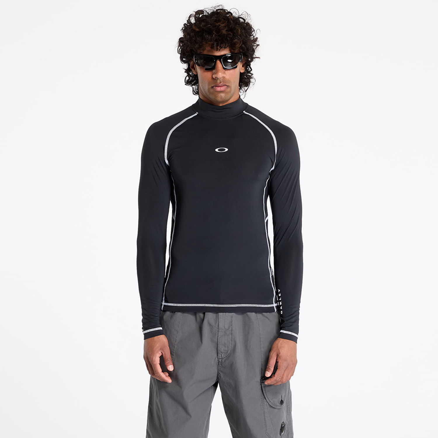 Tričko OAKLEY Oakley Bhodi Ellipse Long Sleeve Rashguard Tee Čierna | FOA406870-02E, 0