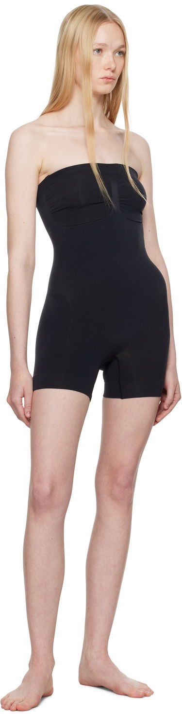 Body SKIMS SKIMS Seamless Sculpt Strapless Shortie Bodysuit Čierna | BD-MDT-2914, 3