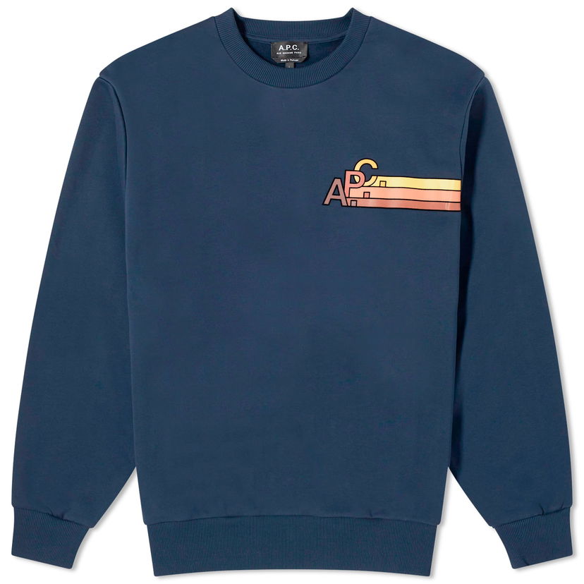 Sveter A.P.C. Spring Crewneck Navy | COGVG-H27875-IAK