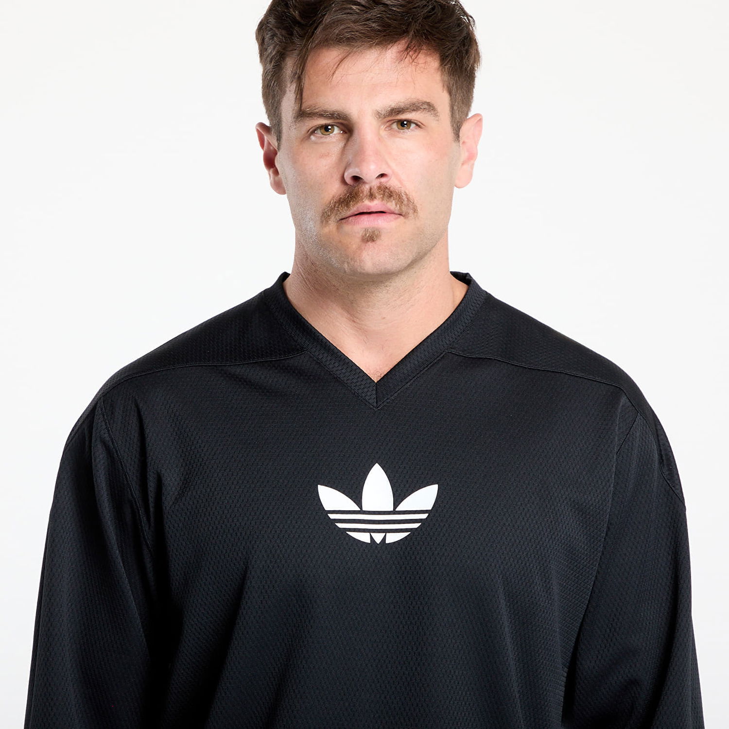 Tričko adidas Originals adidas Originals Adicolor Mesh Long Sleeve T-Shirt Čierna | JY1307, 1