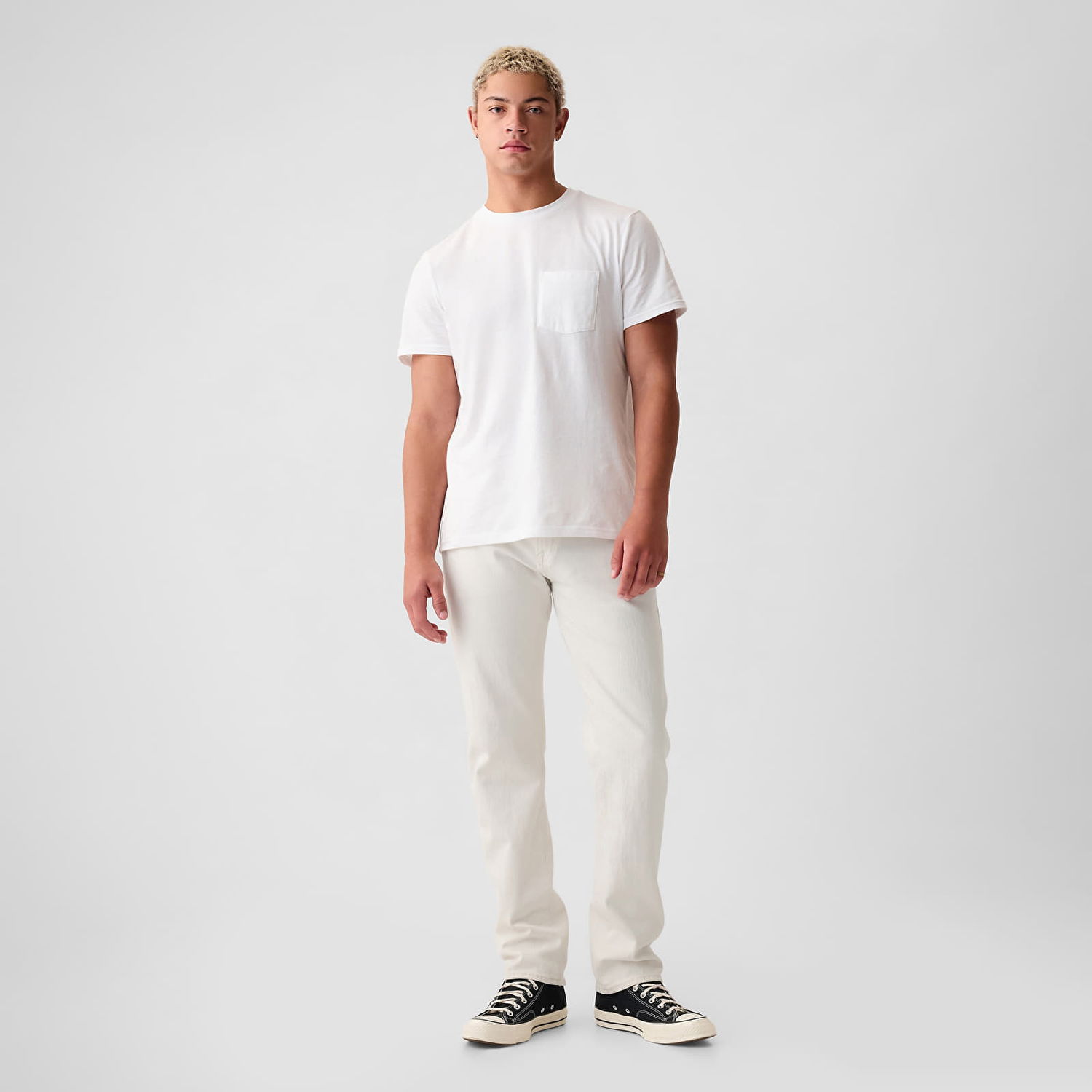 Džínsy GAP Denim Pants Straight Carls Stone Béžová | 595744-01, 0