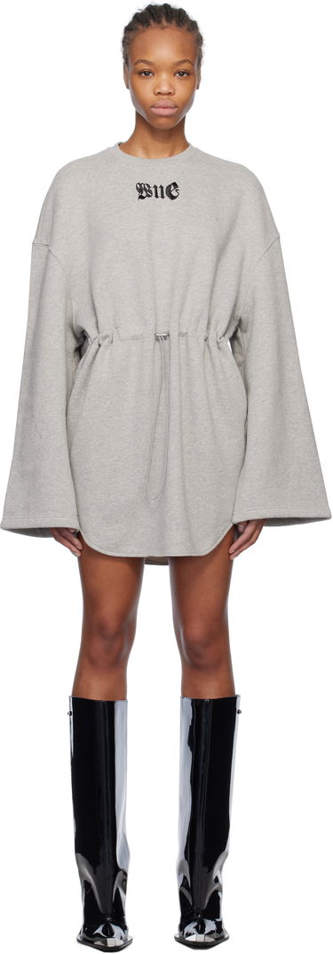 Šaty We11done We11done String Mini Dress Šedá | WD-TO0-25-891-W-GY, 0