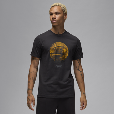 Tričko Jordan T-shirt Print Čierna | FZ1993-045, 3