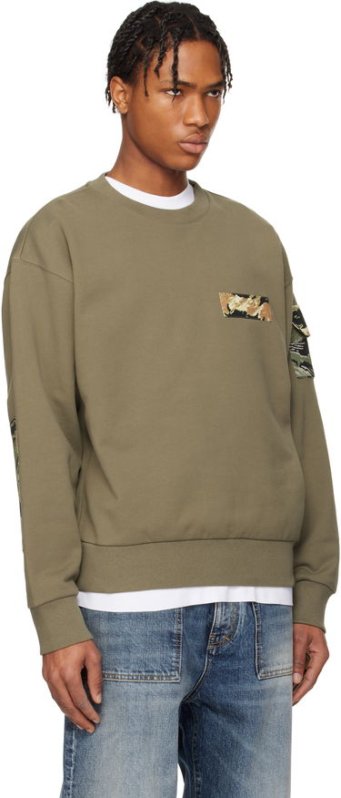 Mikina Givenchy Givenchy Camo Patches Sweatshirt Zelené | BMJ0LC3YQ6333, 1