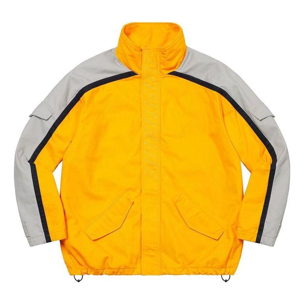 Vetrovka Supreme Brushed Twill Zip Jacket Žltá | SUP-FW22-701, 0