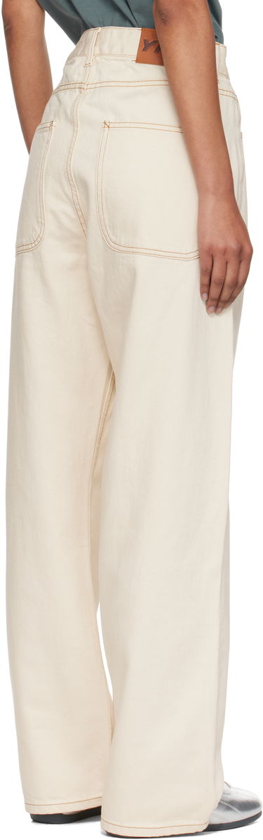 Džínsy YMC YMC Earth Silver Jeans Biela | Q4AZI, 2