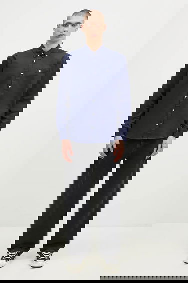 Košeľa Carhartt WIP Cotton Longsleeve Madison Shirt Regular Navy | I023339.2E2XX, 4