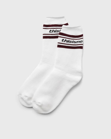 Ponožky thisisneverthat Striped Socks Biela | TN243WUNSO02WHT, 0