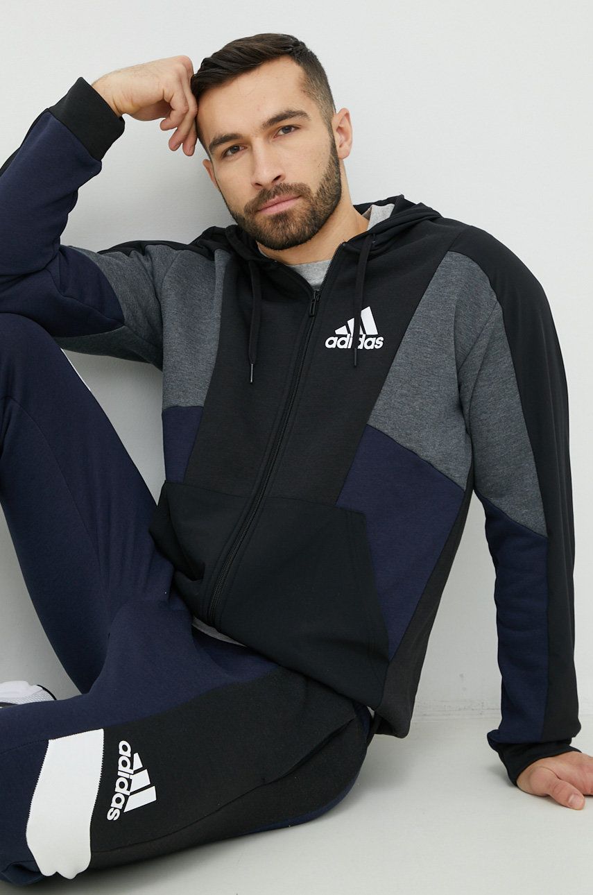 Mikina adidas Performance Hoodie Čierna | HY5936, 0