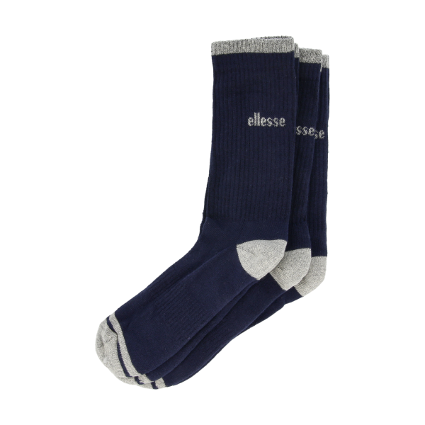 Ponožky Ellesse Sport Crew Socks 3-Pack Navy | ELS241102-04