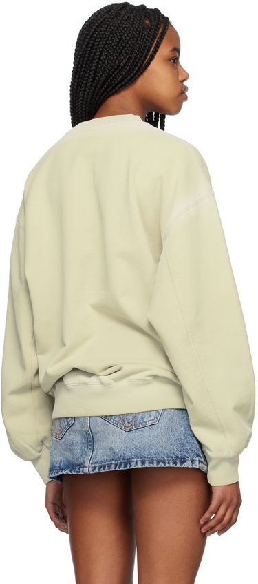 Sveter We11done We11done Heart Choker Sweatshirt Zelené | WD-TS1-23-809-U-IV, 2