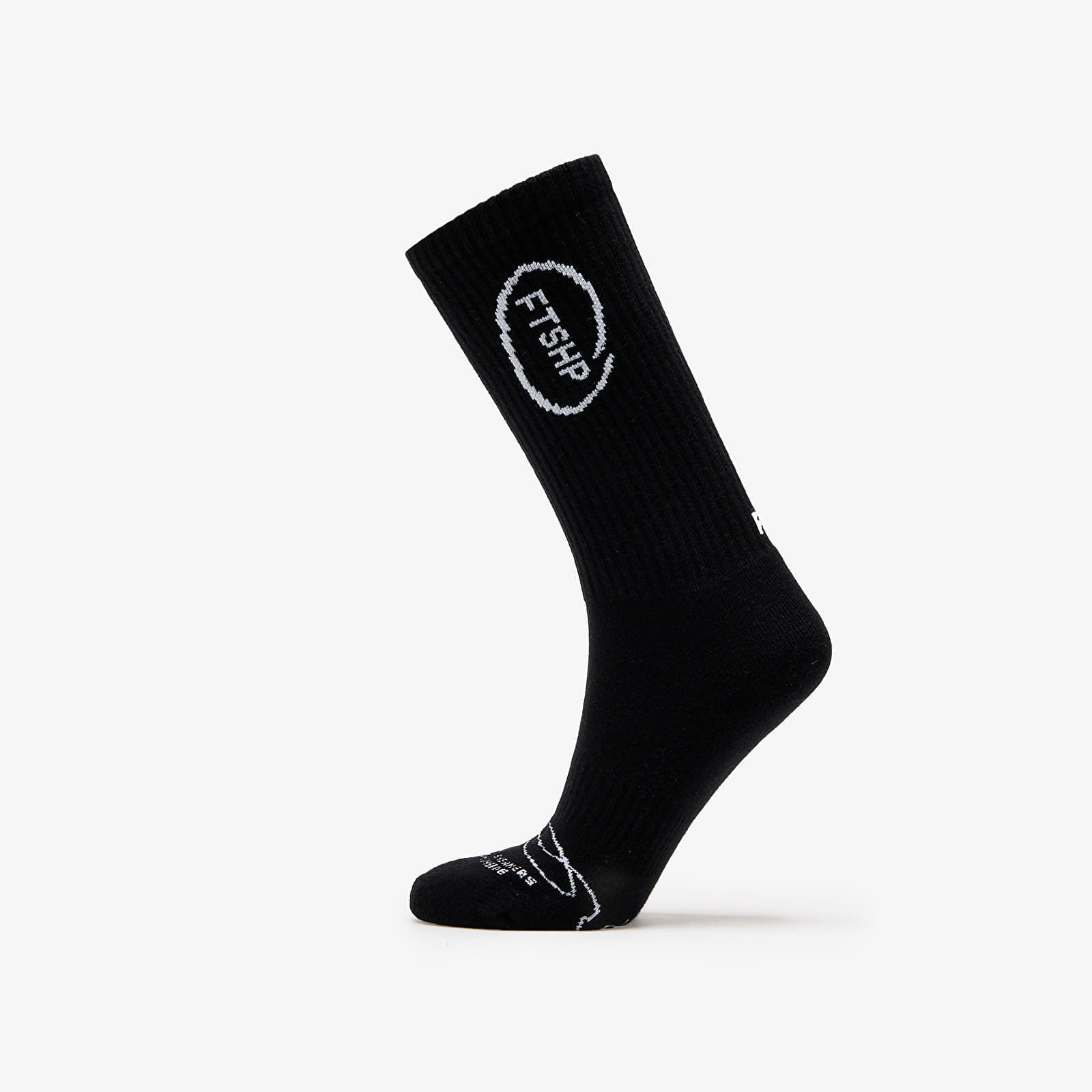 High Crew Socks 3-Pack Black/ White/ Grey