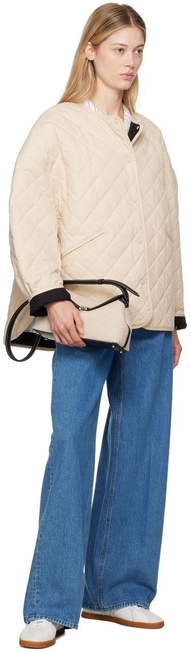 Prešívaná bunda TOTEME TOTEME Exclusive Quilted Jacket Béžová | 223-177-222, 3