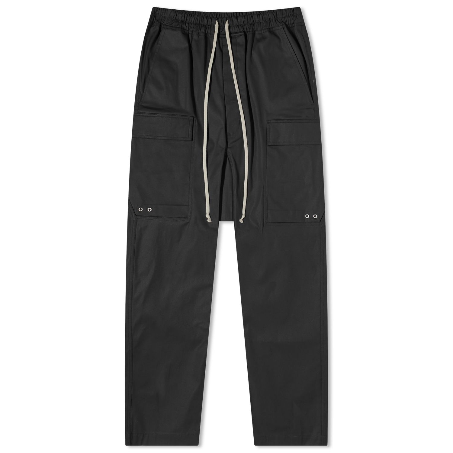 Cargo nohavice Rick Owens Long Cargo Pants Čierna | RU02C7379-TE-09, 0