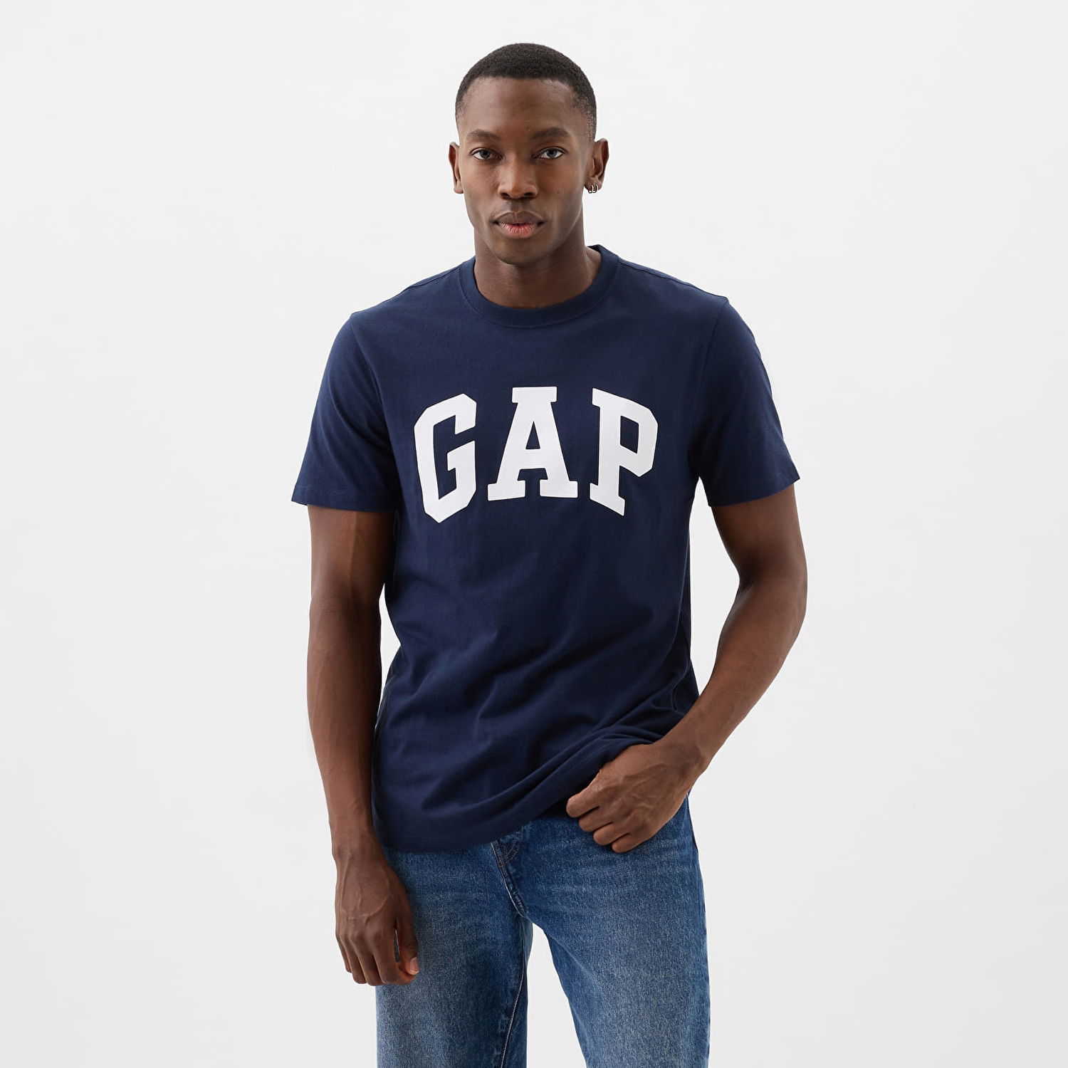 Tričko GAP Basic Logo Tee Tapestry Navy Navy | 856659-04, 0