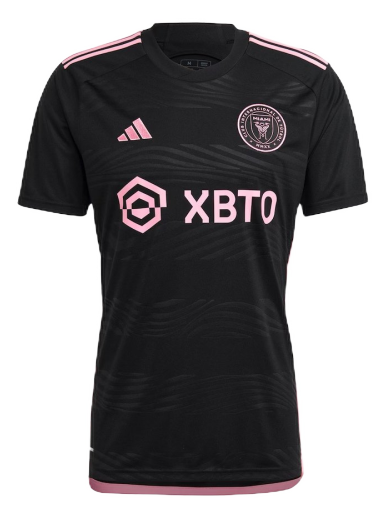 Dres adidas Performance Inter Miami CF Lionel Messi 22/23 Away Replica Player Jersey Čierna | JE9704
