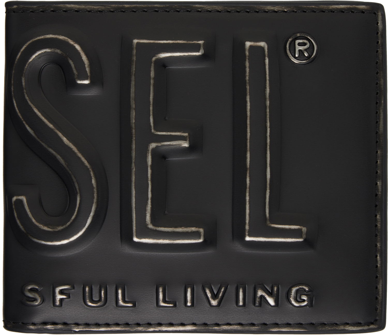 Peňaženka Diesel 3D Bifold Coin Wallet Čierna | X10206-P8078-T8013, 0