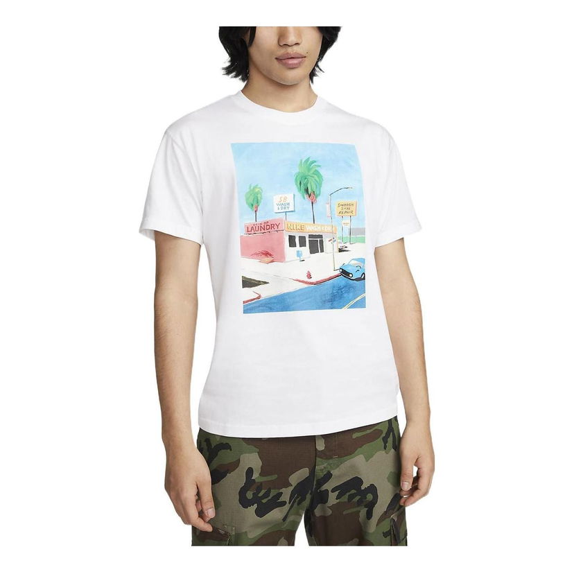 Tričko Nike SB SB Skate T-Shirt Biela | DR7766-100
