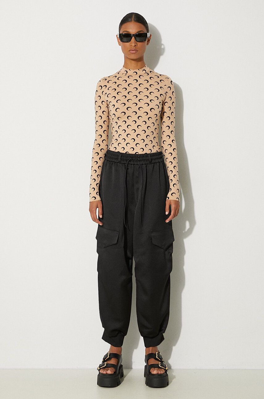 Cargo nohavice Y-3 Cargo Pants Tech Seersucker Čierna | IR7100, 1