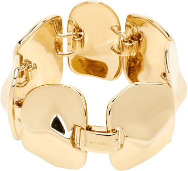 Náramok Acne Studios Acne Studios Brass Croco Scale Bracelet Žltá | C50464-, 1