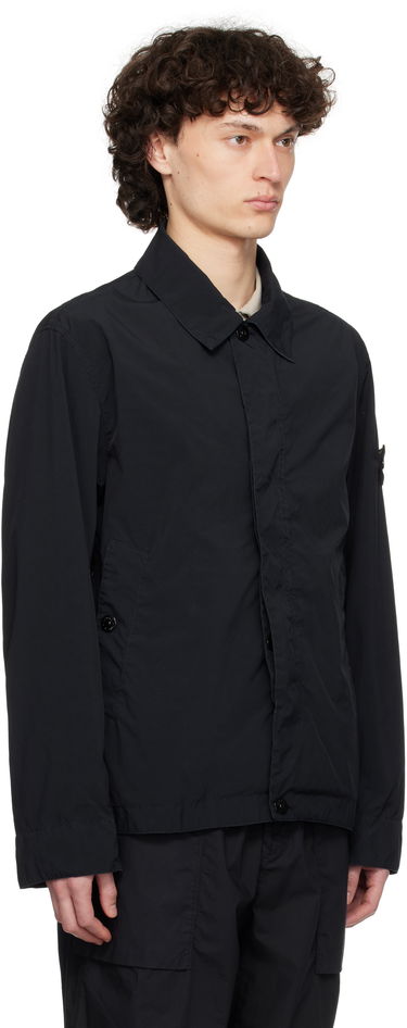 Vetrovka Stone Island Stone Island Light Compact Touch Poly-TC Jacket Čierna | K1S15 4100025 S0042, 1