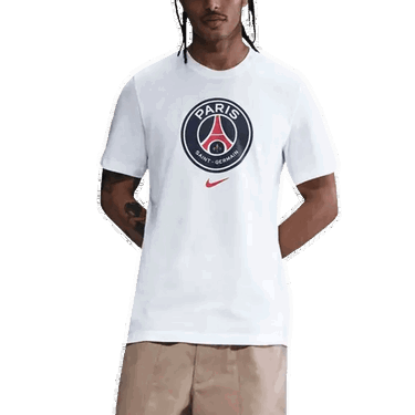 Tričko Nike PSG Crest T-Shirt Biela | HQ8328-100, 0