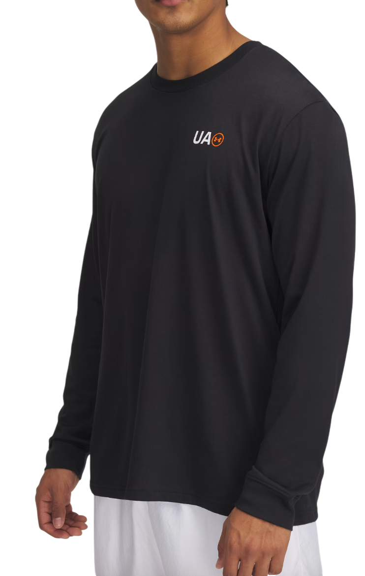 Tričko Under Armour Under Armour Workwear Logo Long Sleeve T-Shirt Čierna | 1390167-001, 0