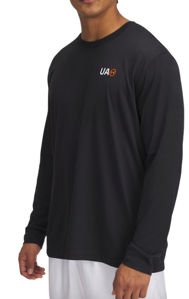 Tričko Under Armour Under Armour Workwear Logo Long Sleeve T-Shirt Čierna | 1390167-001, 0