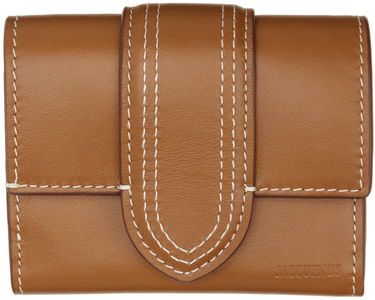 Peňaženka Jacquemus 'Le Compact Bambino' Wallet "Tan" Hnedá | 23H233SL119-3072, 0