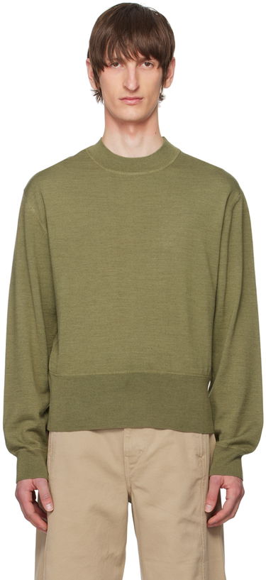 Sveter LEMAIRE Mock Neck Sweater Zelené | TO1195 LK087, 0