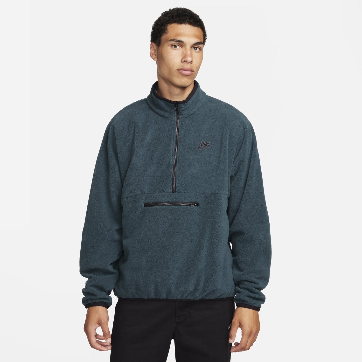Mikina Nike Club Fleece+ 1/2-Zip Fleece Top Navy | DX0525-328, 0
