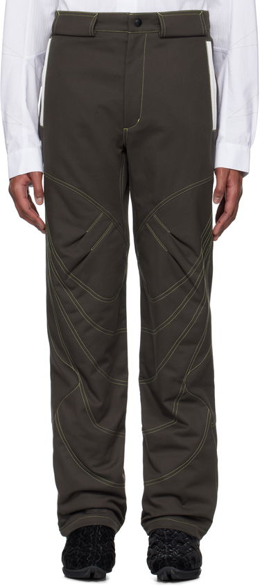 Nohavice KIKO KOSTADINOV Kiko Kostadinov Solix Zip Trousers Zelené | KKSS25T03-11, 0