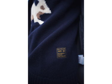 Mikina BAPE Ursus Round Neck Knit Čierna | 3860-120-002, 2