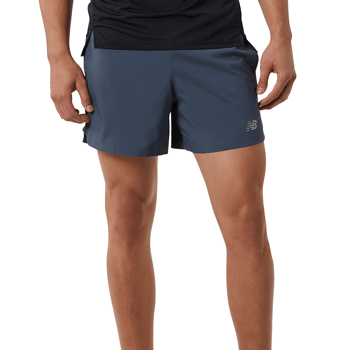 Šortky New Balance Accelerate 5 Inch Running Shorts Modrá | MS23228-THN, 0