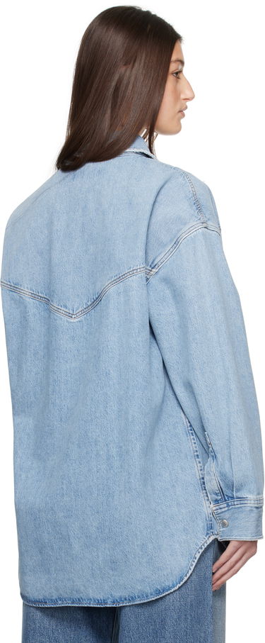 Košeľa AGOLDE AGOLDE Lotta Denim Shirt Modrá | A7357-3018, 2
