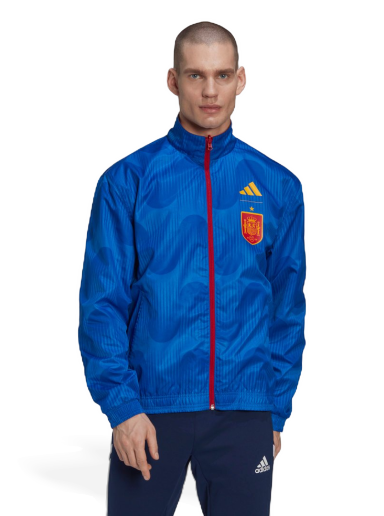 Bunda adidas Performance Spain Anthem Jacket Modrá | HE8920