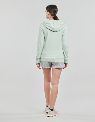Mikina adidas Originals LOGO FULL-ZIP HOODIE Tyrkysová | HK9662, 2