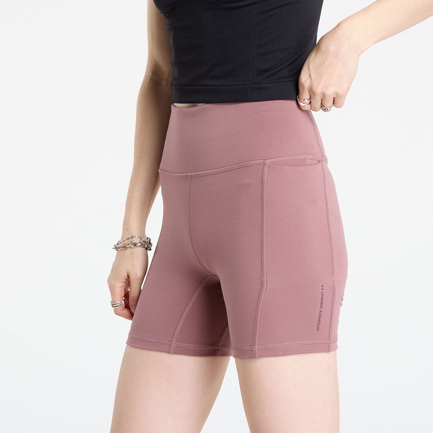 Šortky Under Armour Under Armour Project Rock Middie Shorts Ružová | 6005086-651, 1