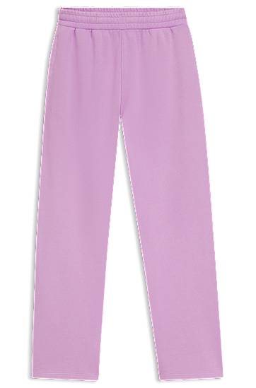 Tepláky BOSS Loose-Fit Cotton Terry Tracksuit Bottoms Fialová | 50545019, 0