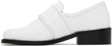 Tenisky a topánky BY FAR BY FAR Cyril Loafers Biela | 23PFCYRLWHMCEL, 2