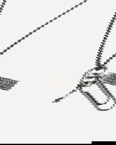 Náhrdelník Maison Margiela Paperclip Chain Necklace Metalická | SM6UU0093 954, 3