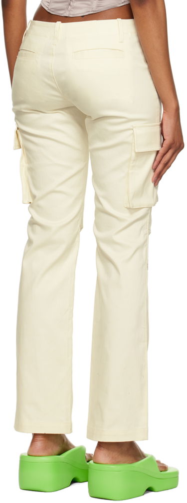 Cargo nohavice Miaou Miaou Raven Cargo Pants Béžová | 1019SCCRM, 2