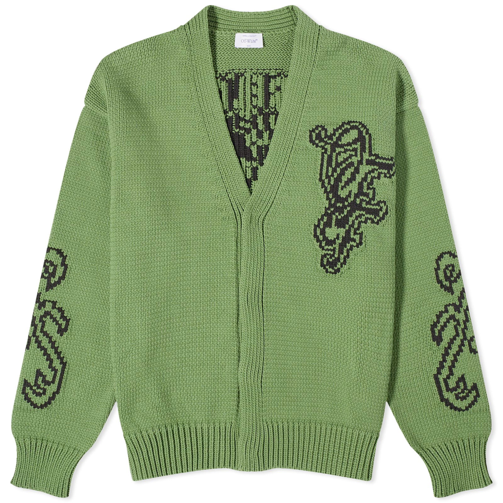 Logo Chunky Cardigan