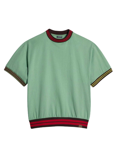 Tričko Jacquemus Le Joga Green Zelené | 235JS132-2306550